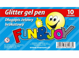 Titanum Fun & Joy Glocked Gel Pencja 10 Colors (Mix) (FJ-MR10)
