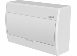 Elektro-plast modulární rozváděč 1x8 namontovaný IP40 RN-NT 1/8 N+PE White Doors 2402-00