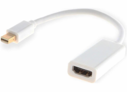 Adaptér AV Elmak Displayport Mini - HDMI BIALY (CL -57)