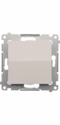 KONTAKTY SIMON Single Tlačítko Simon 54 RESTANT 10AX 250V WHITE (DPR1.01/11)