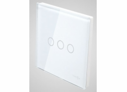 TouchMe Touchme Large Glass Panel, Triple, White Connector (TM703W)