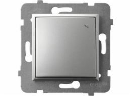Ospel Aria Silver schodišťový spínač (LP-3U/m/18)