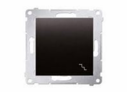 Kontaktní -Simon Anthracite Stair Connector - DW6.01/48