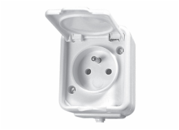 Schneider Electric Hermetic Cedar Socket 1krát s/u 16a IP44 White (NT130H01)