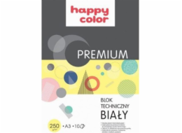 Happy Color Technical Block Premium A3 10k White 250G