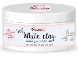 Nacomi Natural White Clay (Kaolin) s zvlhčujícím a uklidňujícím efektem 50 g