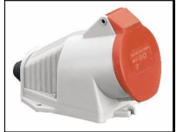 Polam NakLo Zásuvka 16A 3P+N+Z IP44 izolovaná pevná 220/380V 2622-126