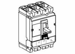 Schneider Power Switch 80A 3P 36KA EasyPact CVS100 TM80D (LV510336)