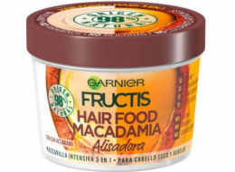 Garnier fructis vlasy jídlo makadamie vyhlazování suché a nedisciplinované vlasy masky 390 ml