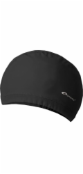 Spokey TORPEDO Dvouvrstvá plavecká čepice, černá