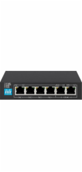 Switch KRIOS EX-SG1005P 5 portů gigabitové PoE (4X PoE) 802.3AF / AT 150W MAX 30W na port