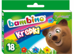 Bambino Pastelky BAMBINO, 18 barev, licence BAMBINO