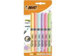 Bic Highlighter Grip Pastel 6 barev BIC
