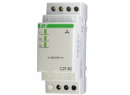 F&F Výpadek fáze a nesymetrie relé 10A 1P 4sec 55V CZF-BS