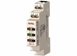 Zamel Indikátor napájení LKM-01-10 1P 230V 2,8mA LKM-01-40