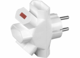 Plug-in TimeX 4xeuro s bílým podsvícením (R-4/S)