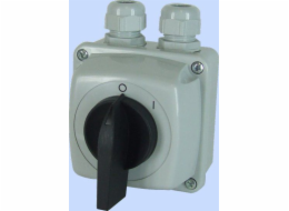 Elektromet Vačkový spínač 0-1 3P 25A IP44 Arc E25-13 v pouzdře (952511)
