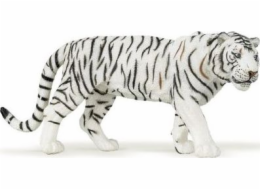 Figurka tygra papo bílá