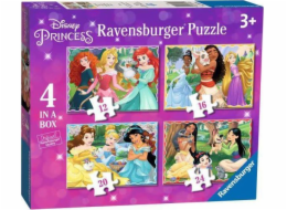 Ravensburger Puzzle 4in1 Disney Princess 2