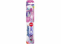 Jordan Zubní kartáček pro děti Step by Step 3-5 soft - mix vzorů