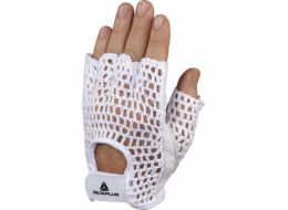 Delta Plus Fingerless Gloves Lamb Skin, pletená tkanina velikost 9 bílá (50MAC09)