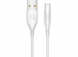 Usams USB-A - USB-C USB kabel 1 m bílý (SJ267USB02)