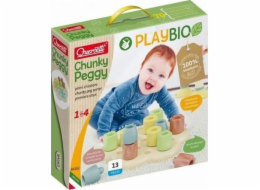 Huňatá skládačka Quercetti Playbio