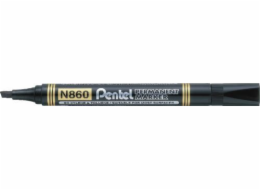 N860 permanentní popisovač, zkosený hrot, černý (42K054A)
