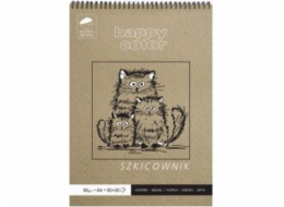 Happy Color Sketchbook A5 60k White