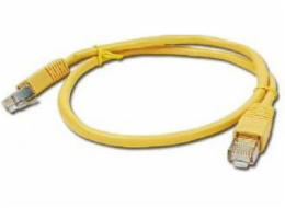 Gembird PP22-0,5M/Y Patch FTP kat. 5e, 0,5m, žlutý Gembird patch kabel CAT5e, FTP, 0.5 m, žlutý