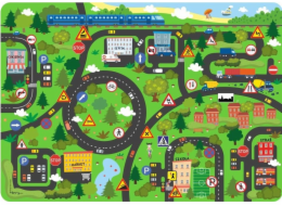 HENRY Podložka na stůl - Dopravní značky