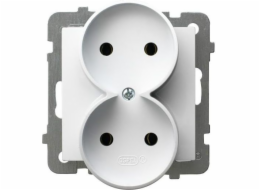 Ospel Socket As Double White (GP-2GR/M/00)