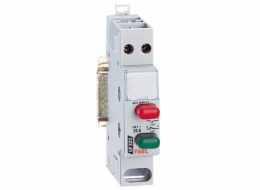 Legrand Monostabilní dvoutlačítkový spínač 1NO+1NC pro ovládání elektrických přijímačů LP 312, zelený a červený 412916