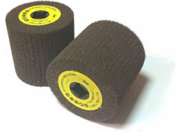 Globe Globe Robe Roller Clip z ne tkané tkaniny 100 x 19mm hrubý (Glob-SLW-10019-Coarse)