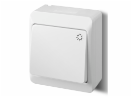Elektro-Plast Spínač na povrch Hermes bílé světlo (0336-02)