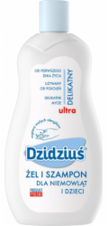 Dzidziuś Gelový šampon pro kojence a děti s pšeničnými proteiny 500 ml