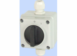 Elektromet Vačkový spínač 0-1 3P 12A IP65 Arc E12-13 v pouzdře (921213)