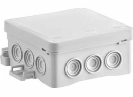 Simet SA Company Nástěnná krabice 85x40x85mm s integrovanou samosvornou vývodkou série FASTBOX šedá IP54 NS6 35346102