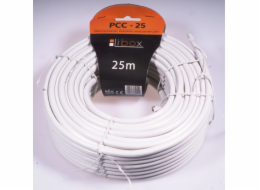 Kabel antény Libox, 25, bílý (PCC25)