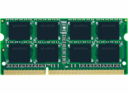 Paměť notebooku GoodRam SODIMM, DDR3, 8 GB, 1600 MHz, CL11 (GR1600S3V64L11/8G)