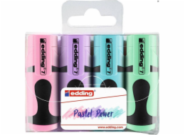 Edding Mini zvýrazňovač 4 pastelové barvy EDDING
