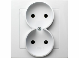 Ospel Socket As Double White (GP-2G/00)