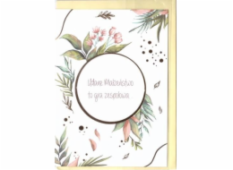 Henry Ticket B6 Wedding Quote - Wild Rose