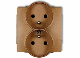Karlik Double Nest Deco Golden Metallic (8DGPR-2Z)