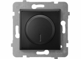 Ospel ARIA Univerzální stmívač pro žárovky, halogenové a LED zátěže, černá metalíza LP-8UL2/m/33