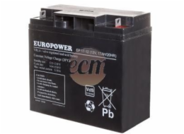 Evropská údržba baterie AGM 17AH 12V Evropská EP 17-12
