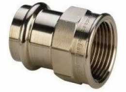 Viega Adaptérový konektor 22 mm x 1/2 bronz (298 067)