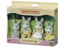 Epocha Sylvanian Families figurka Rodina šedého zajíčka - 4030 Epocha Sylvanian Families figurka Rodina šedého zajíčka - 4030