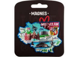 Mr. Dragon Magnet I love Poland Wrocław ILP-MAG-A-WR-27