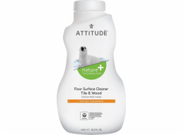 Attitude Attitude, Čistič podlah (dřevo a terakota) Citronová kůra (Citrus Zest), 1050 ml